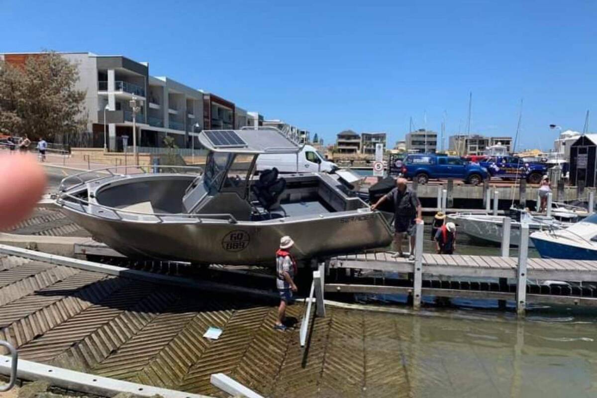 Article image for Boat owner ‘millimetres’ away from being struck in incident at Mindarie