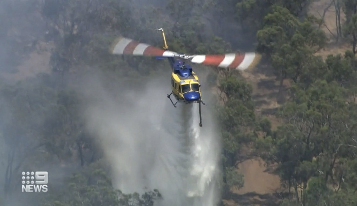 Article image for Lives and homes at risk in out-of-control Margaret River fire