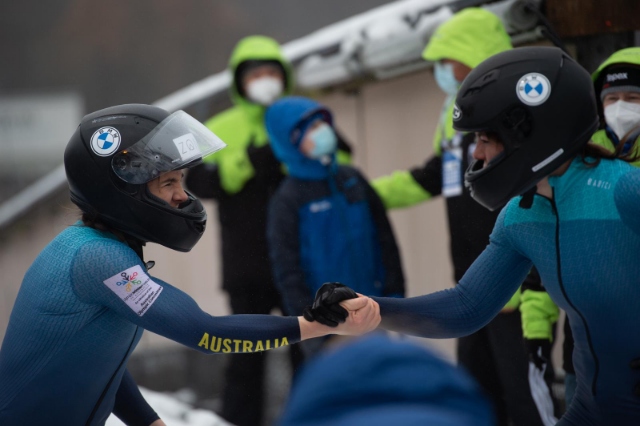 Article image for The Australian outback bobsledder selected to compete in the 2022 Winter Olympics