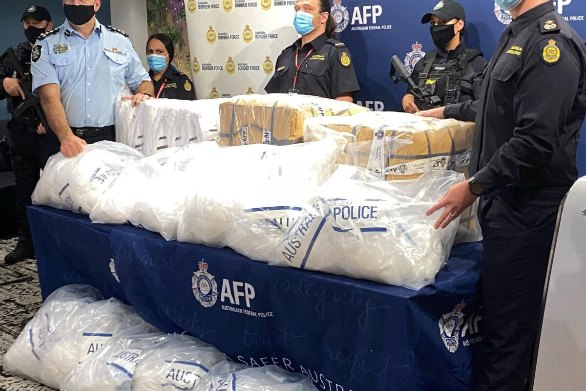 Article image for Three men charged after $100 million drug-bust