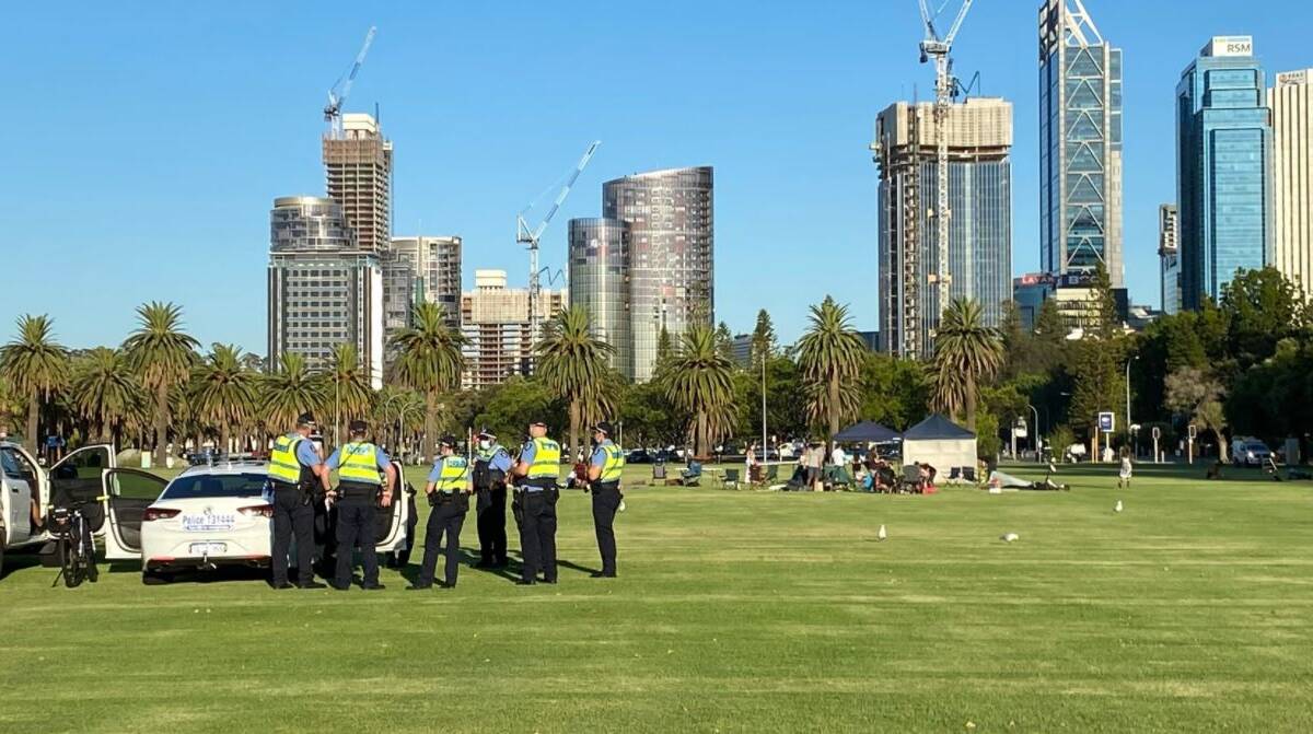 Article image for Anti-vax campers continue protesting at Langley Park