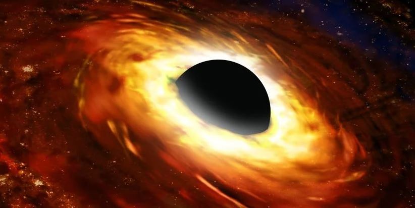 Article image for Astronomers capture first image of fiery black hole in Milky Way