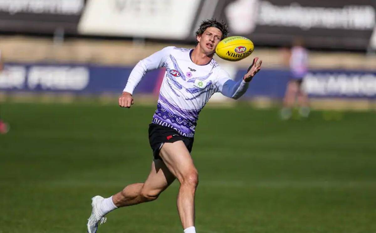 Article image for Did Dockers football boss let slip Nat Fyfe has a broken finger?