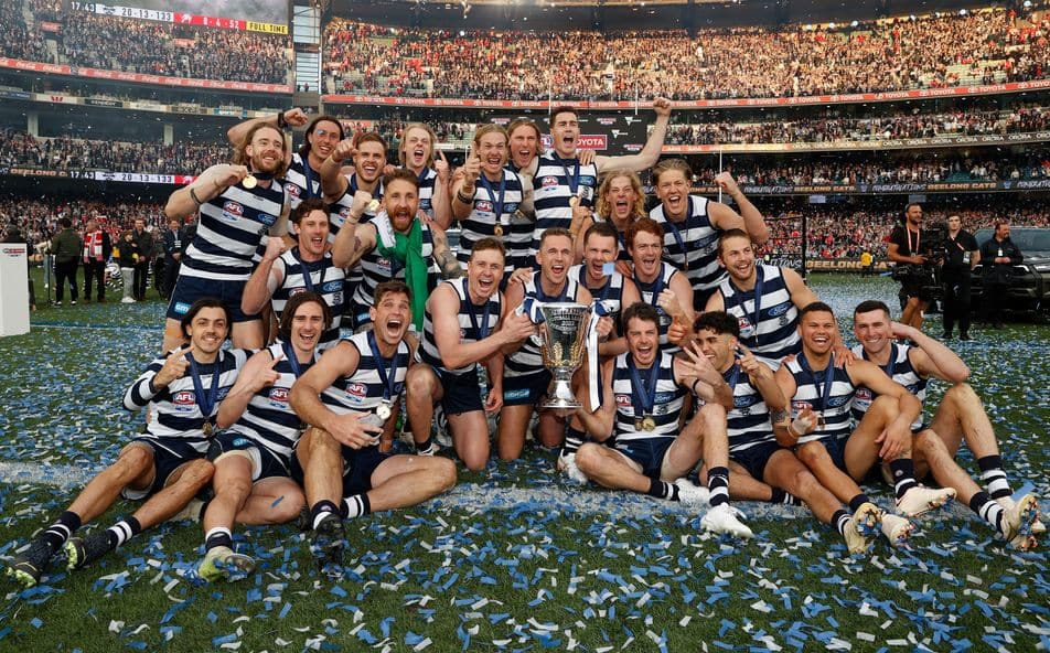 Article image for The Cats demolish the Swans in a Grand Final thrashing