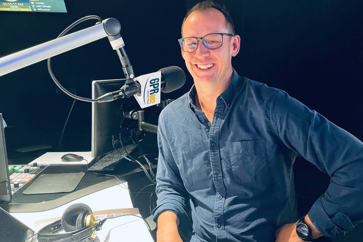 Article image for WATCH: Gareth Parker says goodbye to 6PR listeners