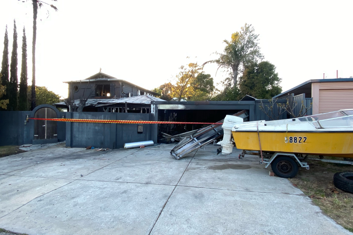 Article image for E-bike fire destroys Perth home