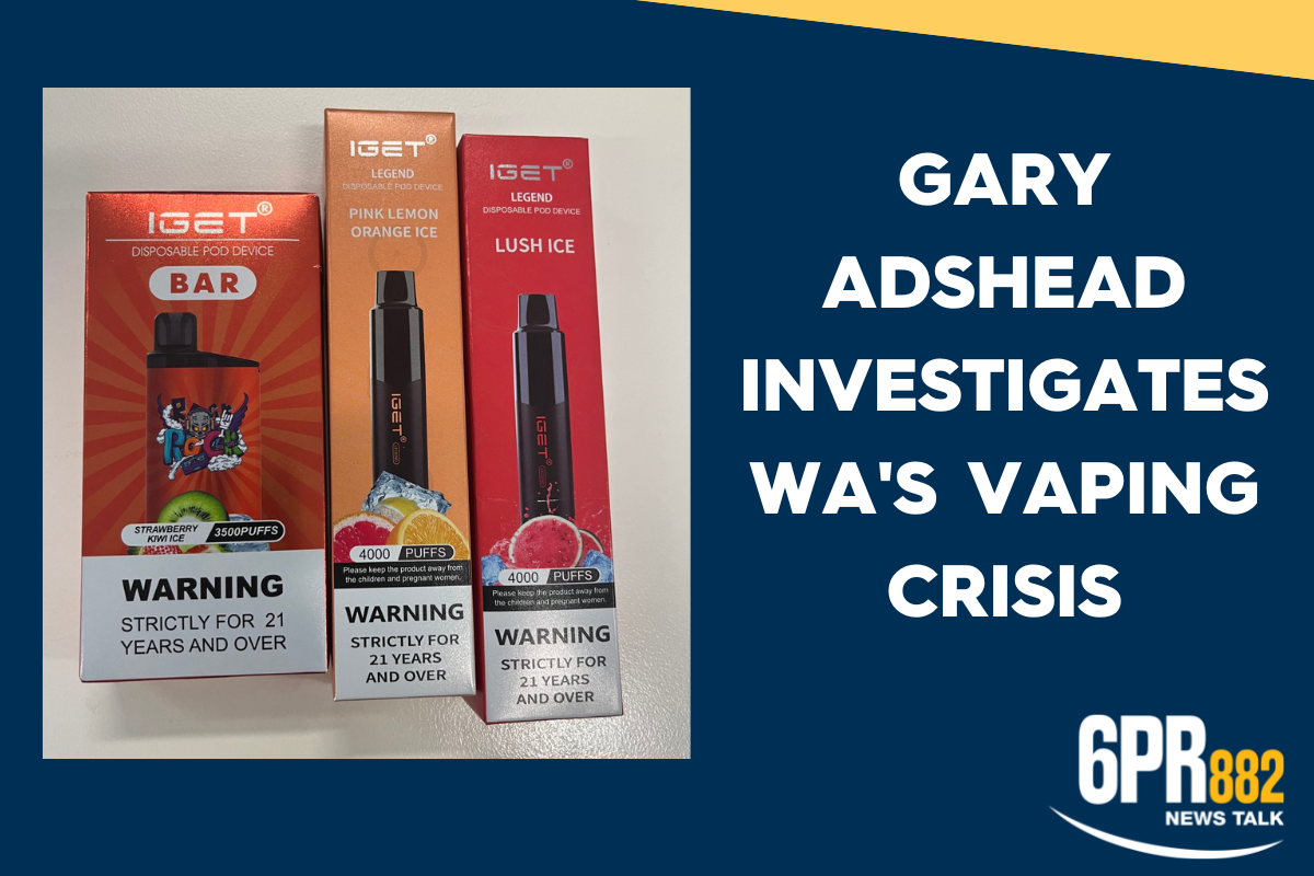 Article image for Gary Adshead investigates WA’s vape crisis