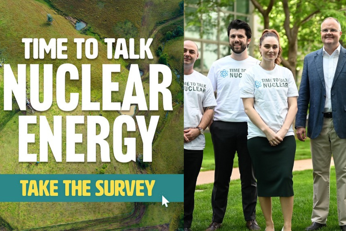 Article image for ‘Time to Talk Nuclear’: Survey calling on Aussies to have their say on nuclear energy