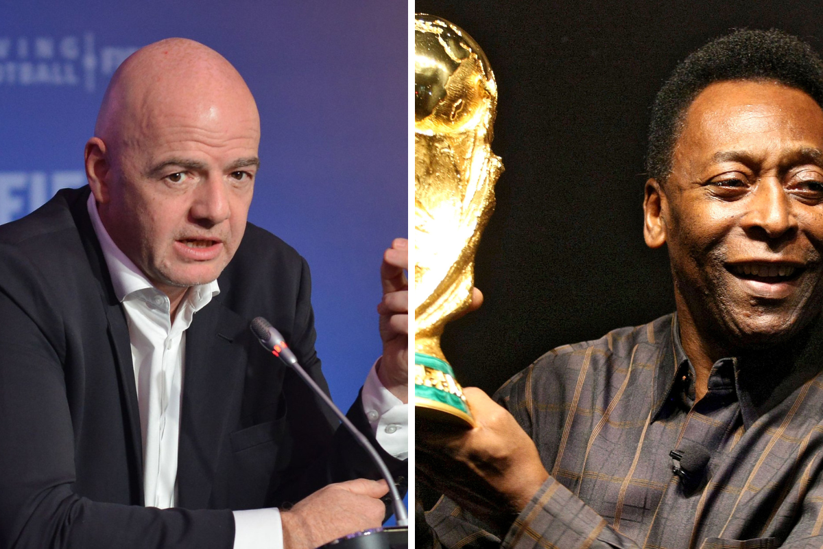 Article image for FIFA boss requests every country names a stadium in Pelé’s honour