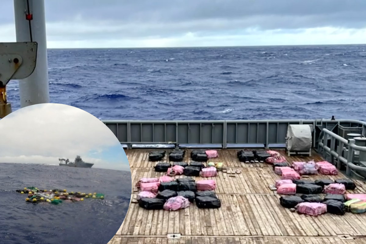 Article image for Cocaine Island: NZ intercepts 3.2 tonnes of cocaine floating in ocean