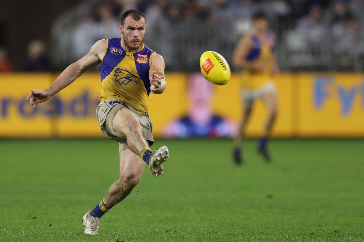 Article image for Luke Shuey ‘confident’ the Eagles can bounce back from their round one loss