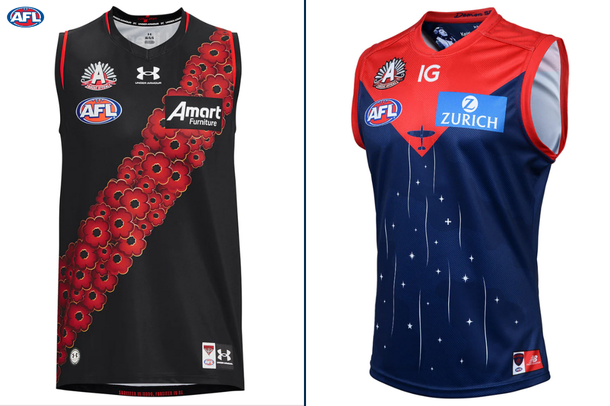 Article image for Is the sale of ANZAC Day guernseys insensitive?