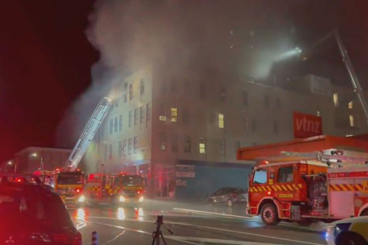 Article image for Multiple lives claimed by Wellington hostel fire