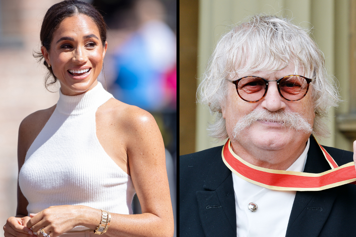 Article image for Moustachioed man denies he’s Meghan Markle, but the jury’s out