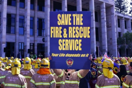 RUMOUR FILE: Will firefighters be charged for striking?