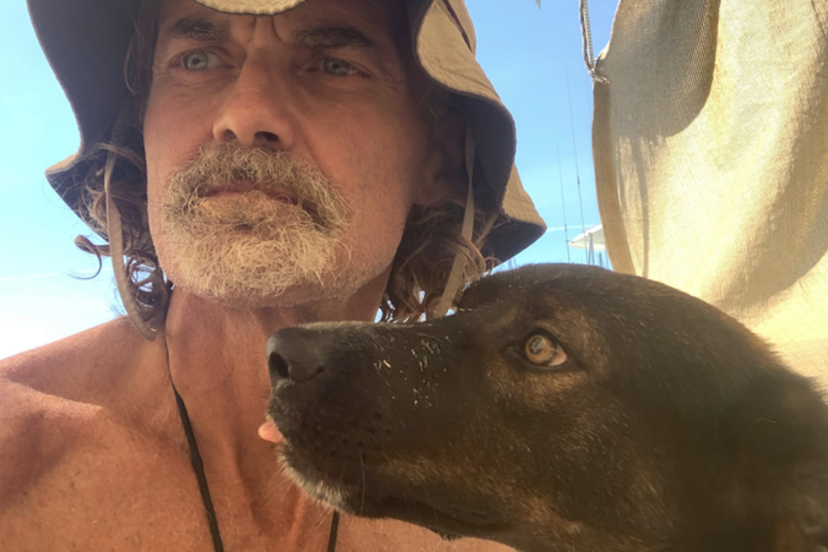 Article image for Man (and dog) lost at sea for two months make welcome return to land