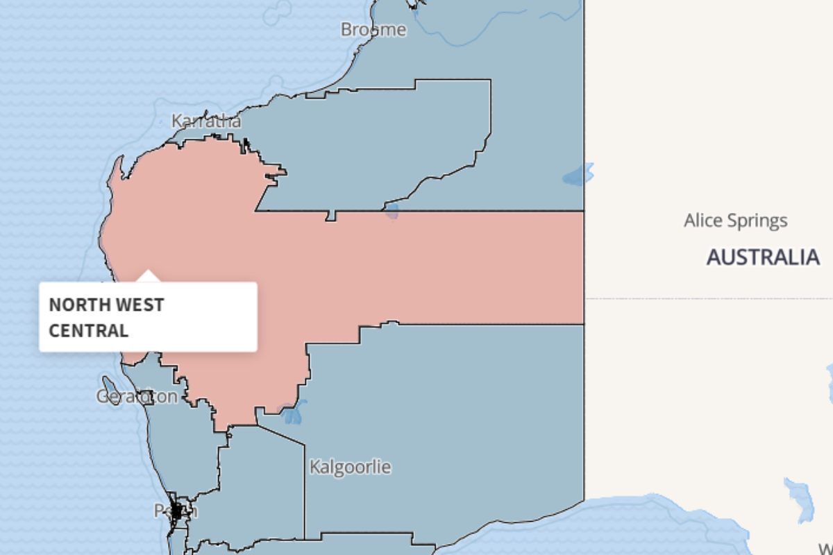 Article image for Country WA loses an electorate in proposed redistribution