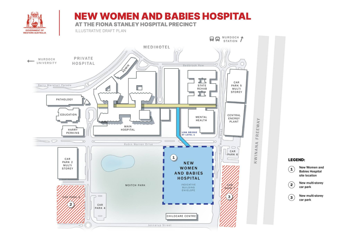 Article image for AMA airs opposition to Murdoch maternity hospital plans