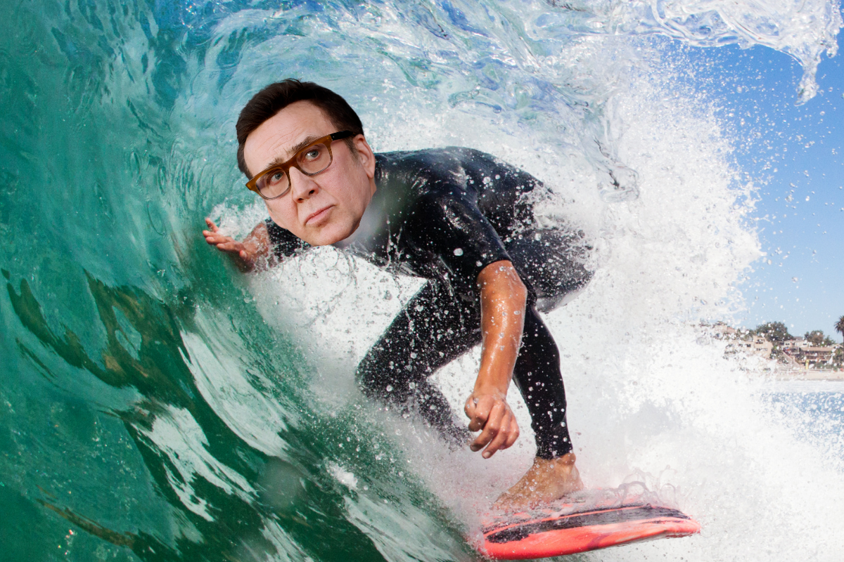 Article image for ‘Stay off my break, kook’: South-west’s warning to surf grom Nic Cage