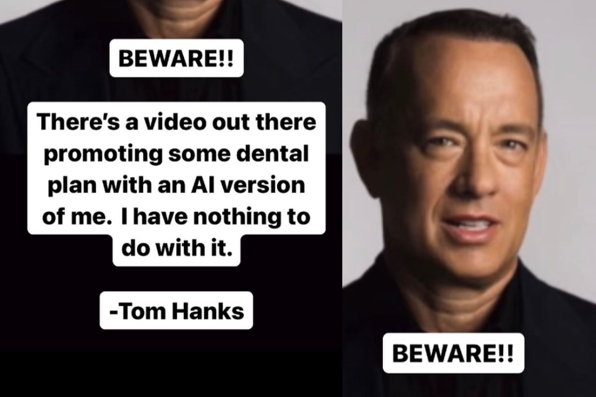 Article image for AI WARNING: Tom Hanks exposes fake ad stealing his image