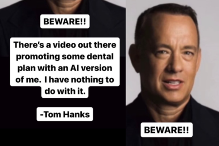 AI WARNING: Tom Hanks exposes fake ad stealing his image