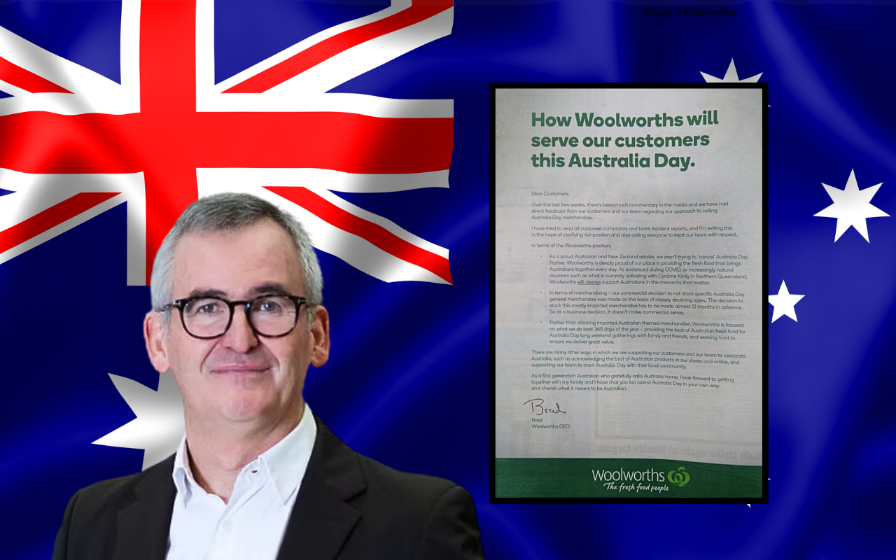 Woolworths apologises for Australia Day controversy... sort of