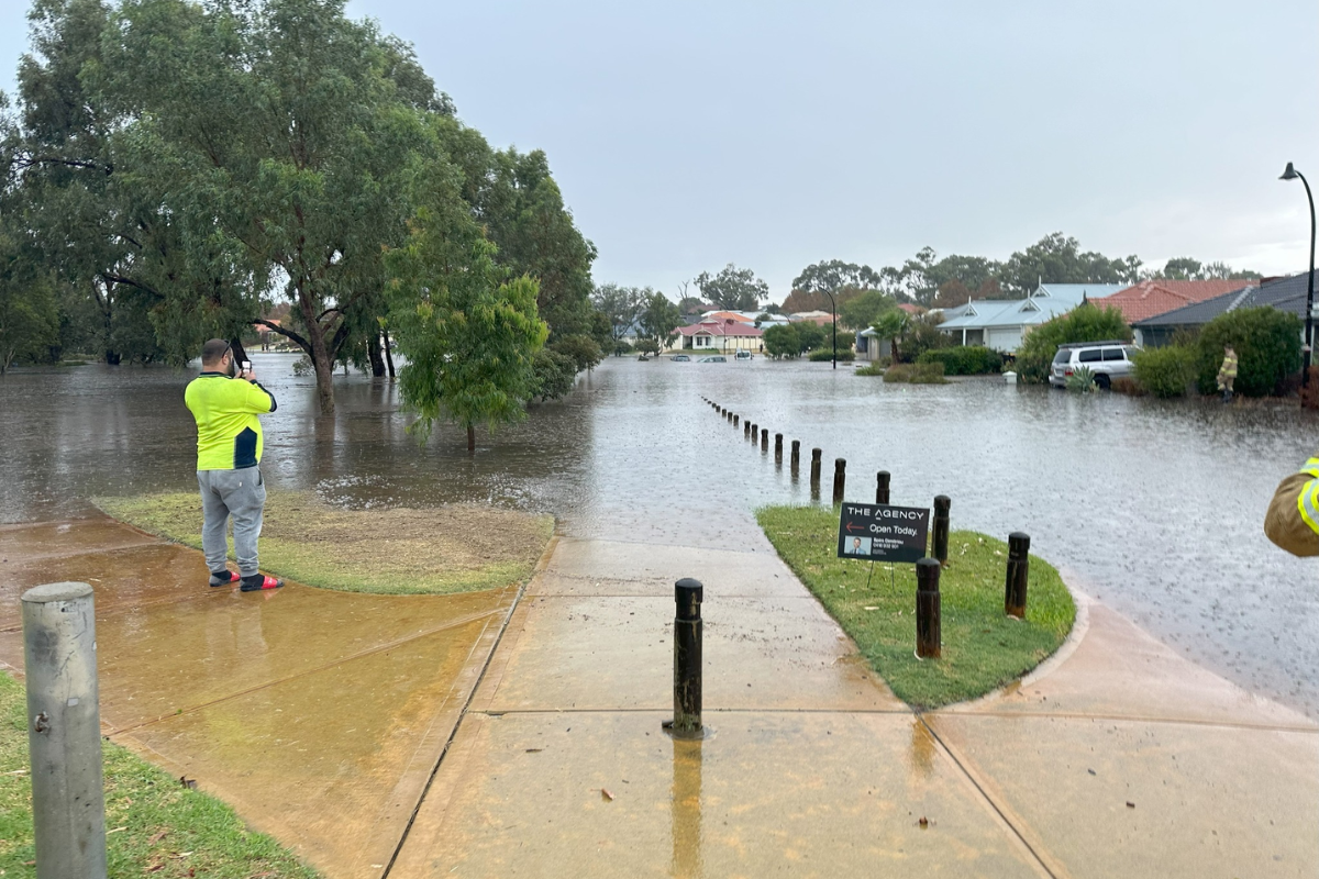 Article image for ‘It’s unbelievable’: Perth’s north facing flash flooding