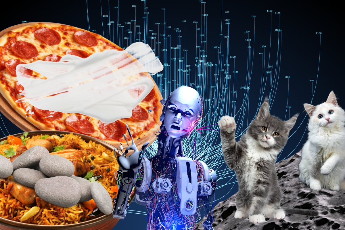 Article image for Glue on pizza and cats on the moon: Google’s AI revolution fails miserably