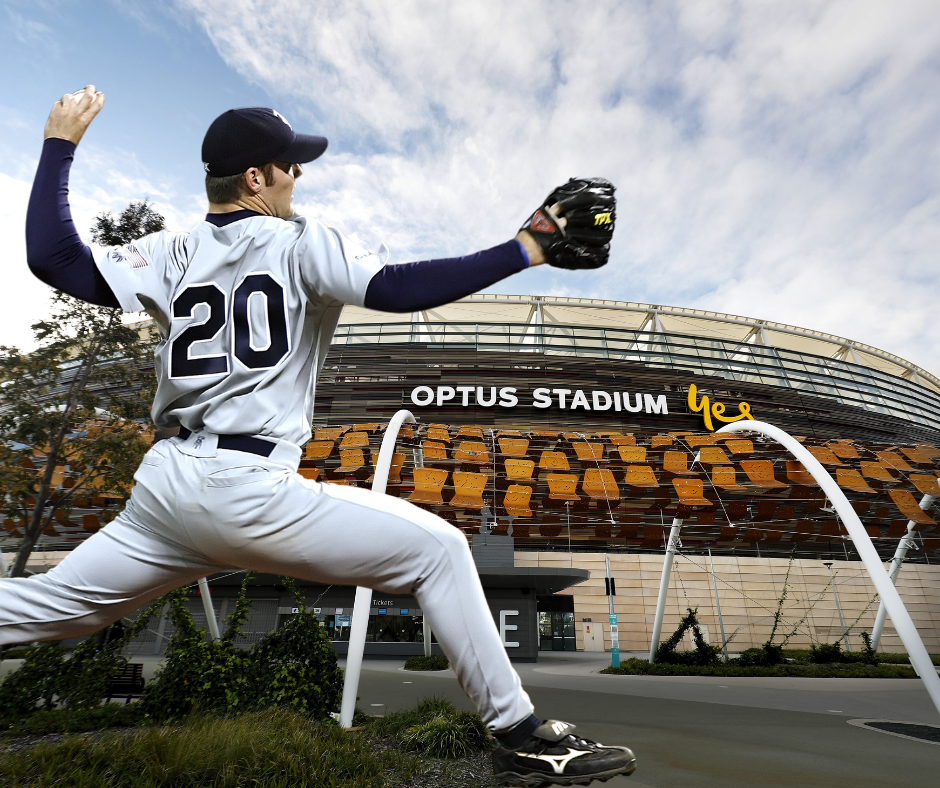 Article image for Optus Stadium CEO ultimate dream to bring Major League Baseball to Perth