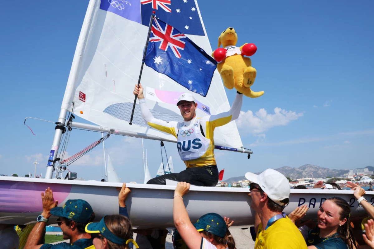 Article image for Matt Wearn takes home back-to-back Olympic gold in sailing