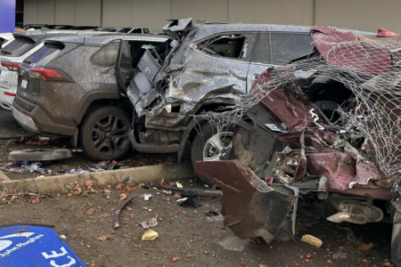 Major crash on Welshpool Road damages 11 cars