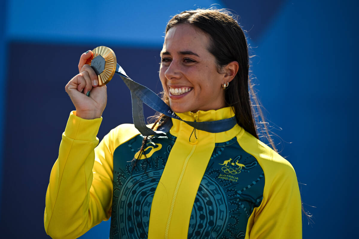 Article image for LISTEN: Noemie Fox wins stunning Kayak Cross gold medal at Paris Olympics