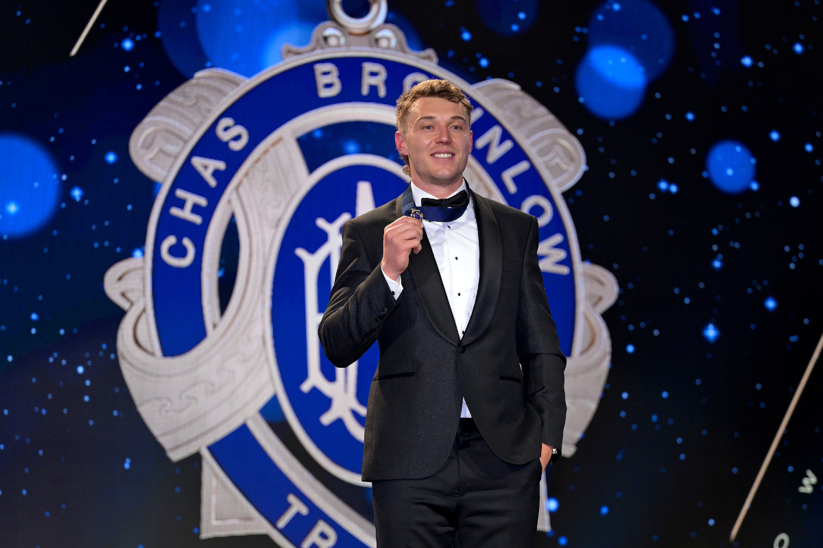 Article image for Homegrown Cripps wins the Brownlow with a record-breaking tally