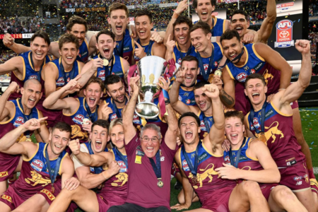 Lions take crowns as kings of the AFL