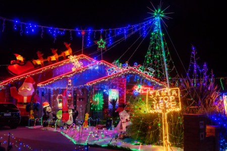 Christmas lights are harming the environment