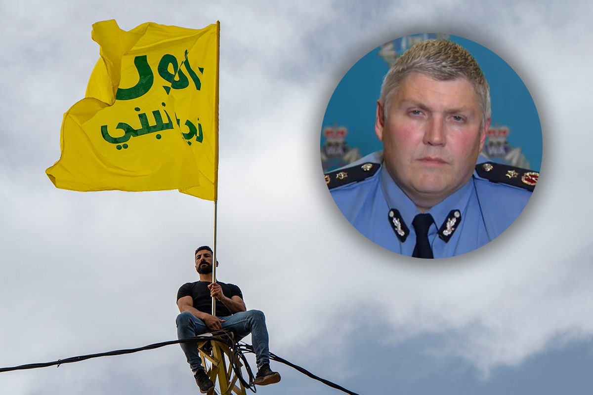 Article image for ‘We will take action’: WA Police Commissioner urges protestors to not display Hezbollah flags