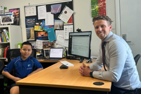 How a Year 4 student became principal for the day