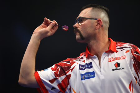 Perth tradie stuns the professional darts world with a nine-darter