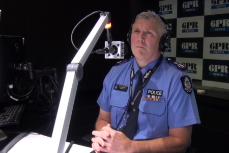 Police commissioner gives an overview of current affairs in WA